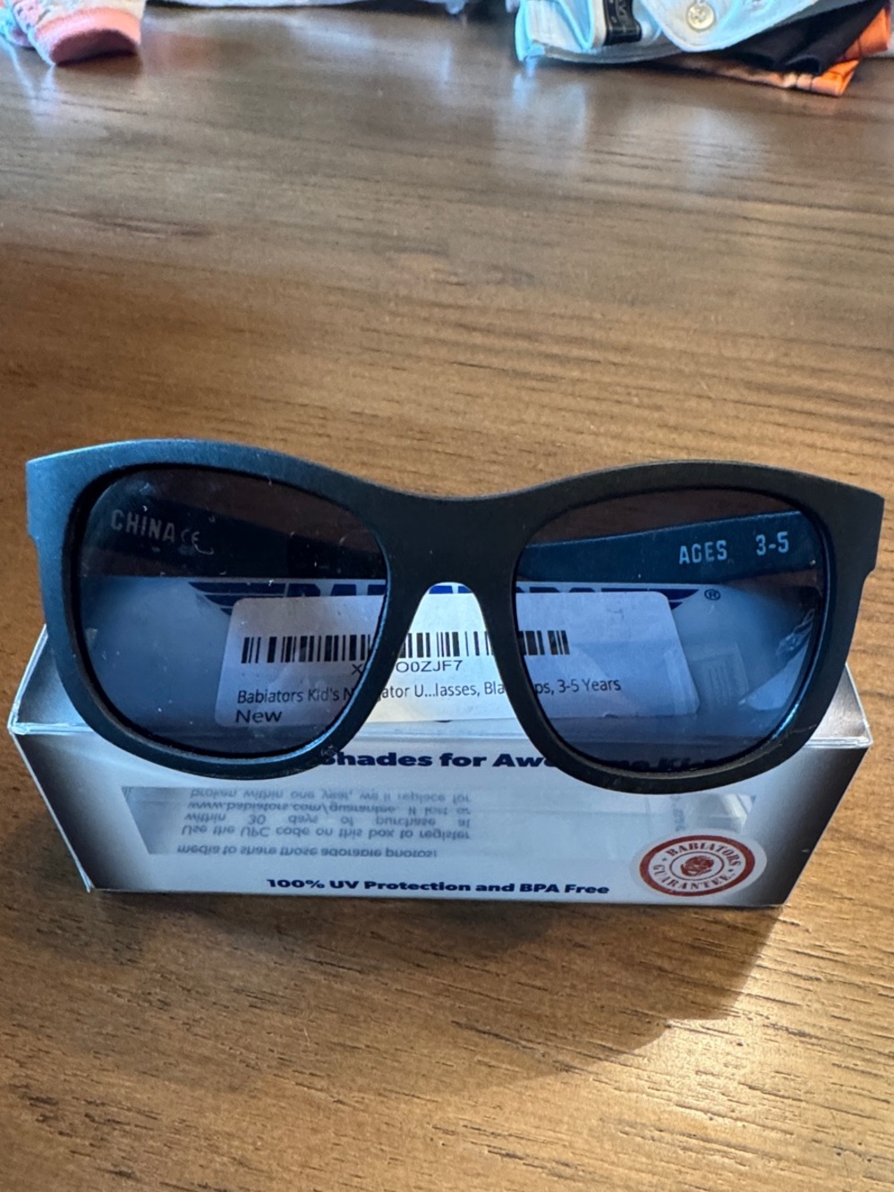 Babiators Kids Sunglasses – Black Frame with Dark Lenses